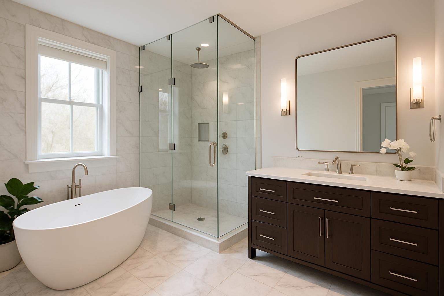 Luxury bathroom renovation